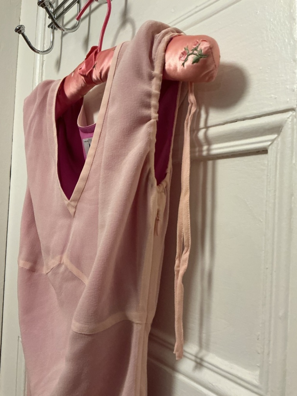 Vintage Armani Exchange 100% Silk Formal dress - Picture 10 of 16